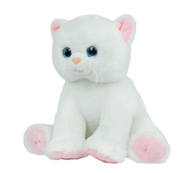 16 inch White Kitty - Image 2